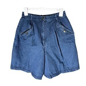 Vintage 90s SEARS Womens jean shorts sz 13/14